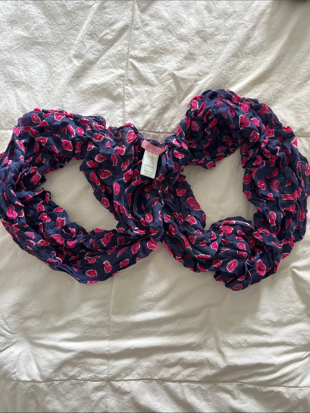 Lilly Pulitzer infinity scarf
